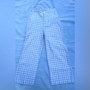 Urban Outfitters purple plaid pants!